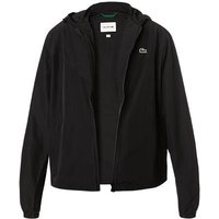 LACOSTE Herren Blouson schwarz Mikrofaser unifarben von Lacoste