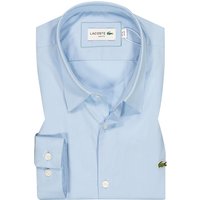 LACOSTE Herren Hemd blau Baumwolle von Lacoste