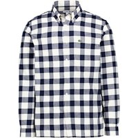 LACOSTE Herren Hemd blau Baumwolle von Lacoste