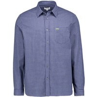 LACOSTE Herren Hemd blau Baumwolle von Lacoste