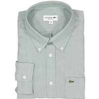 LACOSTE Herren Hemd grün Baumwolle von Lacoste