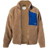 LACOSTE Herren Jacke braun Teddyfell unifarben von Lacoste