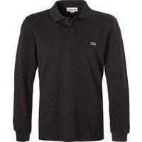 LACOSTE Herren Polo-Shirt grau Baumwoll-Piqué von Lacoste