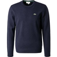 LACOSTE Herren Pullover blau Wolle unifarben von Lacoste