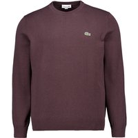 LACOSTE Herren Pullover braun Baumwolle unifarben von Lacoste