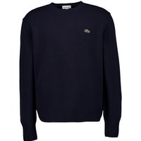 LACOSTE Herren Pullover blau Schurwolle unifarben von Lacoste