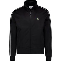 LACOSTE Herren Trainingsjacke schwarz Baumwolle unifarben LACOSTE Herren Trainingsjacke schwarz Baumwolle unifarben von Lacoste