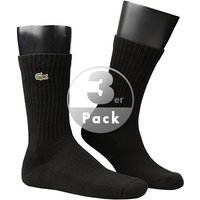 LACOSTE Herren Socken schwarz Baumwolle unifarben von Lacoste