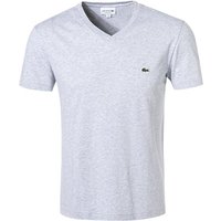 LACOSTE Herren T-Shirt grau Baumwolle von Lacoste