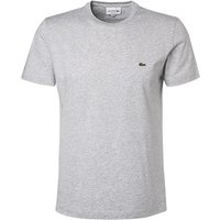 LACOSTE Herren T-Shirt grau Baumwolle von Lacoste