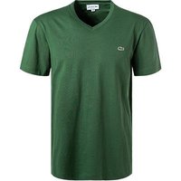 LACOSTE Herren T-Shirt grün Baumwolle von Lacoste