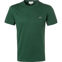 LACOSTE Herren T-Shirt grün Baumwolle von Lacoste