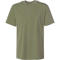 LACOSTE Herren T-Shirt grün Baumwolle von Lacoste