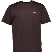 LACOSTE Herren T-Shirt braun Classic Fit von Lacoste