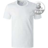 LACOSTE Herren T-Shirts weiß Baumwolle unifarben von Lacoste