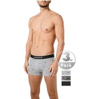 LACOSTE Herren Trunks grau Baumwolle gemustert von Lacoste