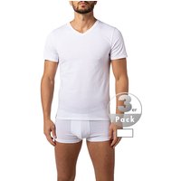 LACOSTE Herren T-Shirts weiß Baumwolle unifarben von Lacoste