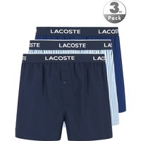 LACOSTE Herren Boxershorts blau Baumwolle gestreift LACOSTE Herren Boxershorts blau Baumwolle gestreift von Lacoste