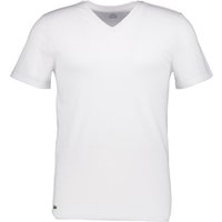 LACOSTE Herren T-Shirts weiß Baumwolle unifarben von Lacoste