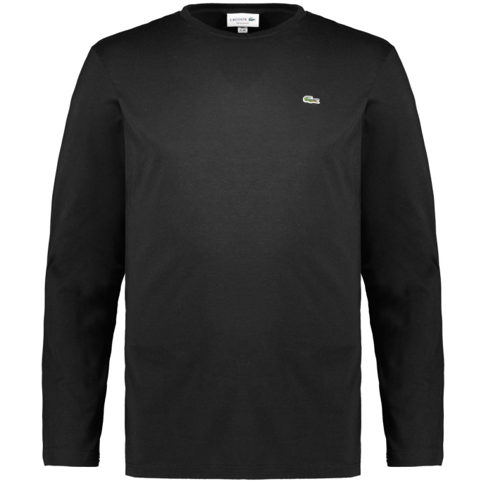 LACOSTE Longsleeve aus Baumwolljersey mit Krokodil-Patch von Lacoste