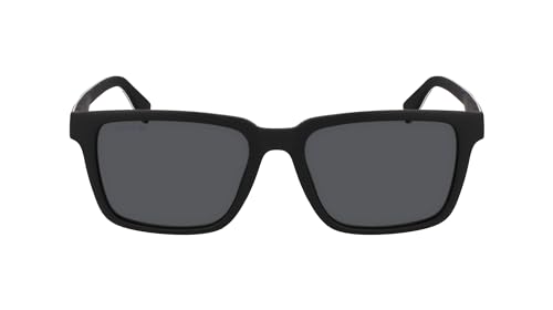 LACOSTE Men's L6032S Sunglasses, Matte Black, Einheitsgröße von Lacoste