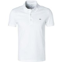 LACOSTE Herren Polo-Shirt weiß Slim Fit von Lacoste