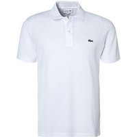 LACOSTE Herren Polo-Shirt weiß Slim Fit von Lacoste