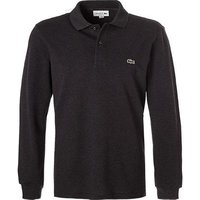 LACOSTE Herren Polo-Shirt grau meliert Classic Fit von Lacoste