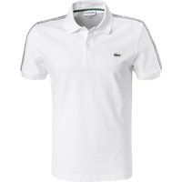 LACOSTE Herren Polo-Shirt weiß von Lacoste