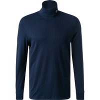 LACOSTE Herren Rollkragenshirt blau Baumwolle von Lacoste