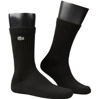 LACOSTE Herren Socken schwarz Baumwolle unifarben von Lacoste