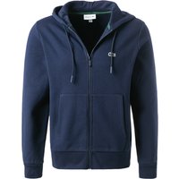 LACOSTE Herren Sweatjacke blau unifarben von Lacoste
