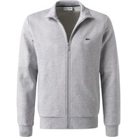LACOSTE Herren Sweatjacke grau unifarben von Lacoste