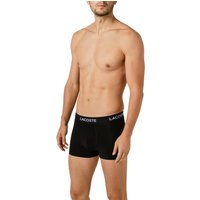 LACOSTE Herren Boxershorts schwarz Baumwolle & Mix unifarben von Lacoste