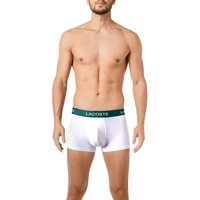 LACOSTE Herren Trunks weiß Baumwolle unifarben von Lacoste