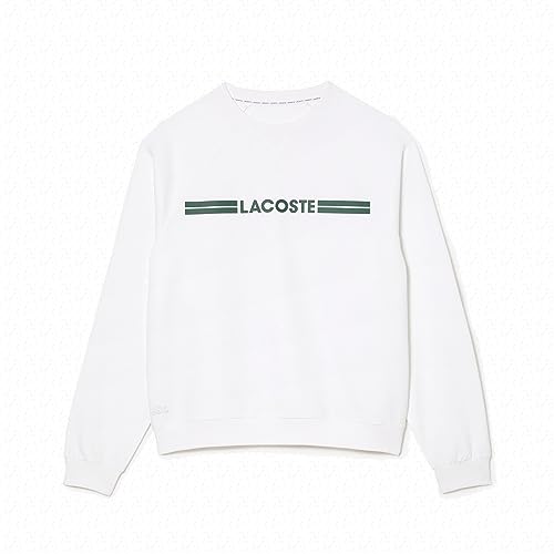 LACOSTE-WOMEN S SWEATSHIRT LW-SF1472-00, Weiß / Grün, L von Lacoste