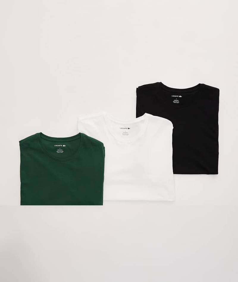 Lacoste - 3er-Pack T-Shirts in Schwarz/Weiß/Grün-Bunt von Lacoste