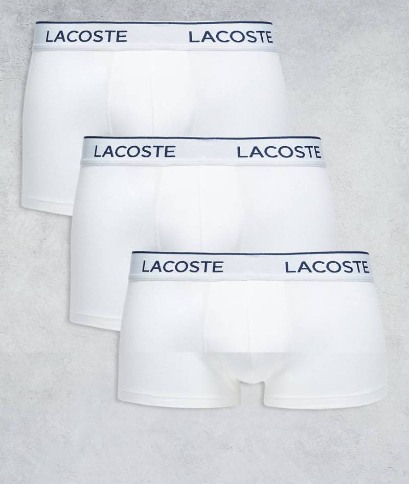 Lacoste - 3er-Pack Unterhosen in Weiß von Lacoste