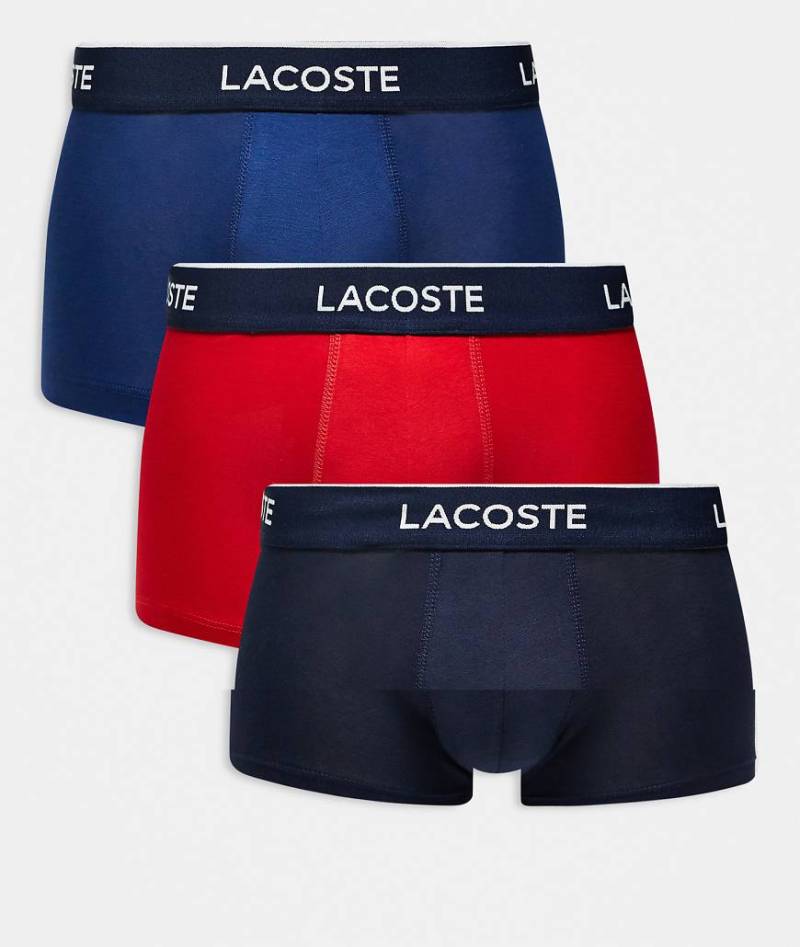 Lacoste - 3er-Pack mehrfarbige Unterhosen-Bunt von Lacoste