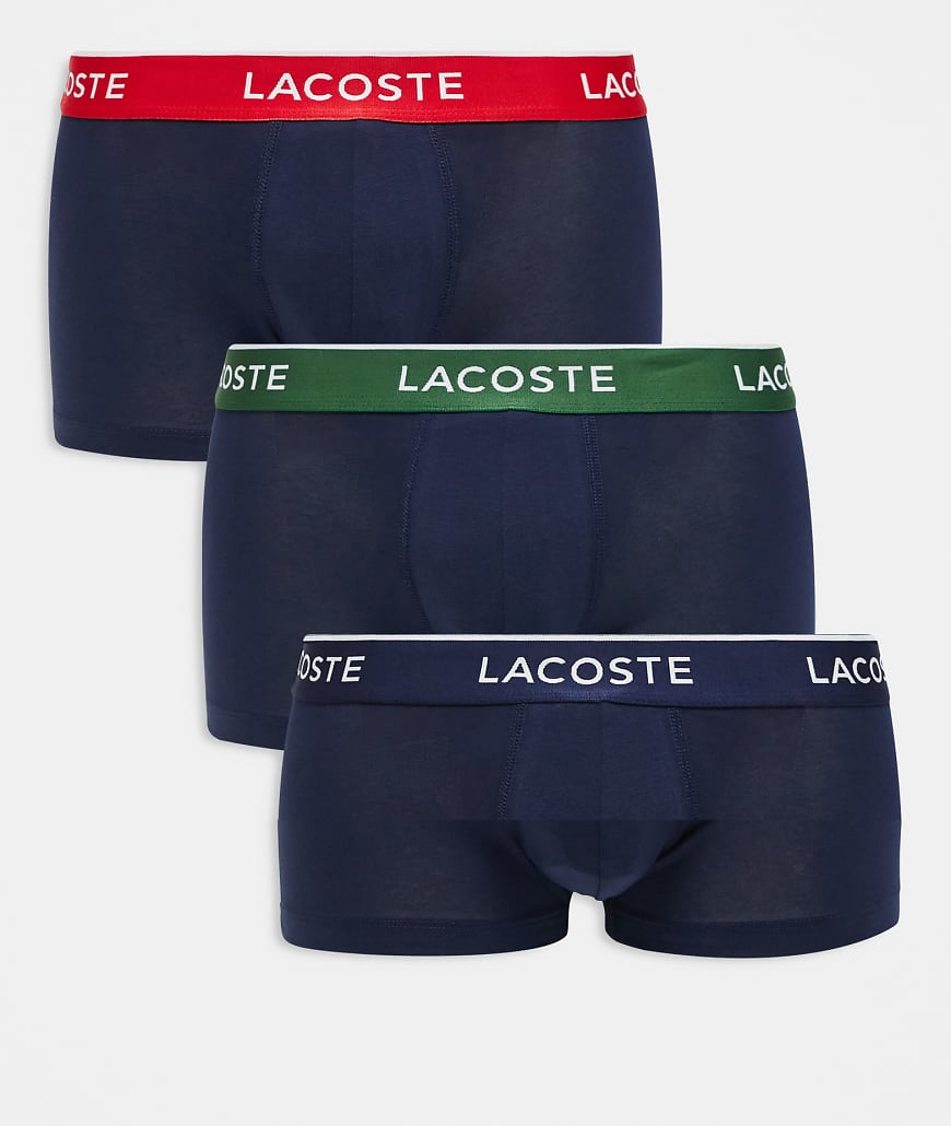 Lacoste - 3er-Pack mehrfarbige Unterhosen-Bunt von Lacoste