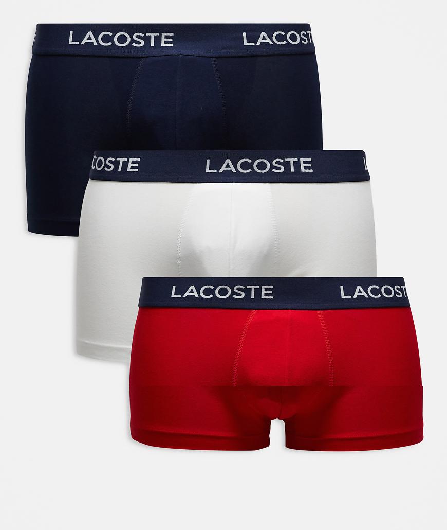 Lacoste - 3er-Pack mehrfarbige Unterhosen-Bunt Lacoste - 3er-Pack mehrfarbige Unterhosen-Bunt von Lacoste