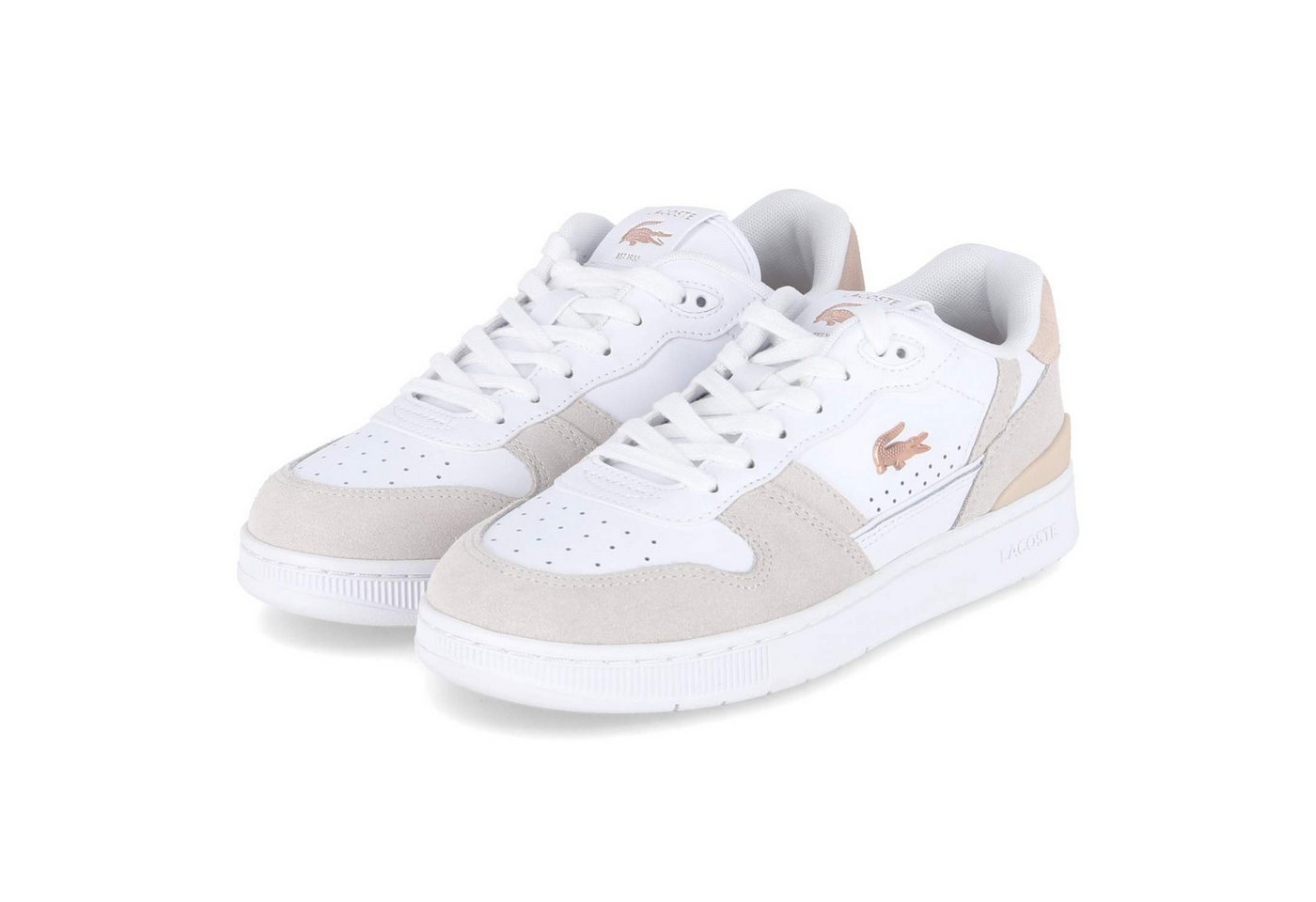 Lacoste Lacoste - female - 48SFA0043-1Y9 - Leder und Synthetik - weiss Schnürschuh von Lacoste