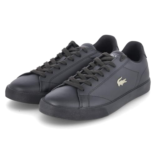 Lacoste 50CMA0016-02H Schnürhalbschuh Leder und Synthetik Herren in schwarz - Gr. 46 von Lacoste