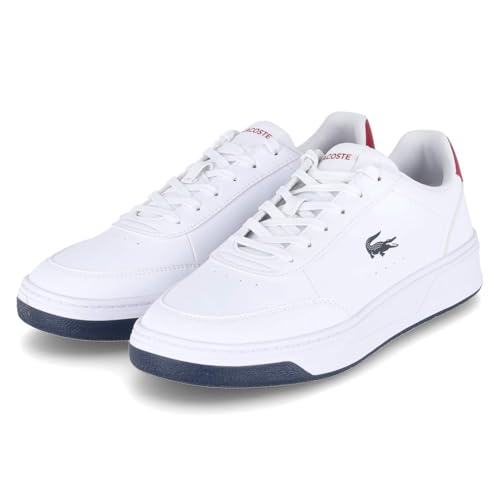 Lacoste 50SMA0074-407 Schnürhalbschuh Synthetik Herren in weiß - Gr. 46 von Lacoste