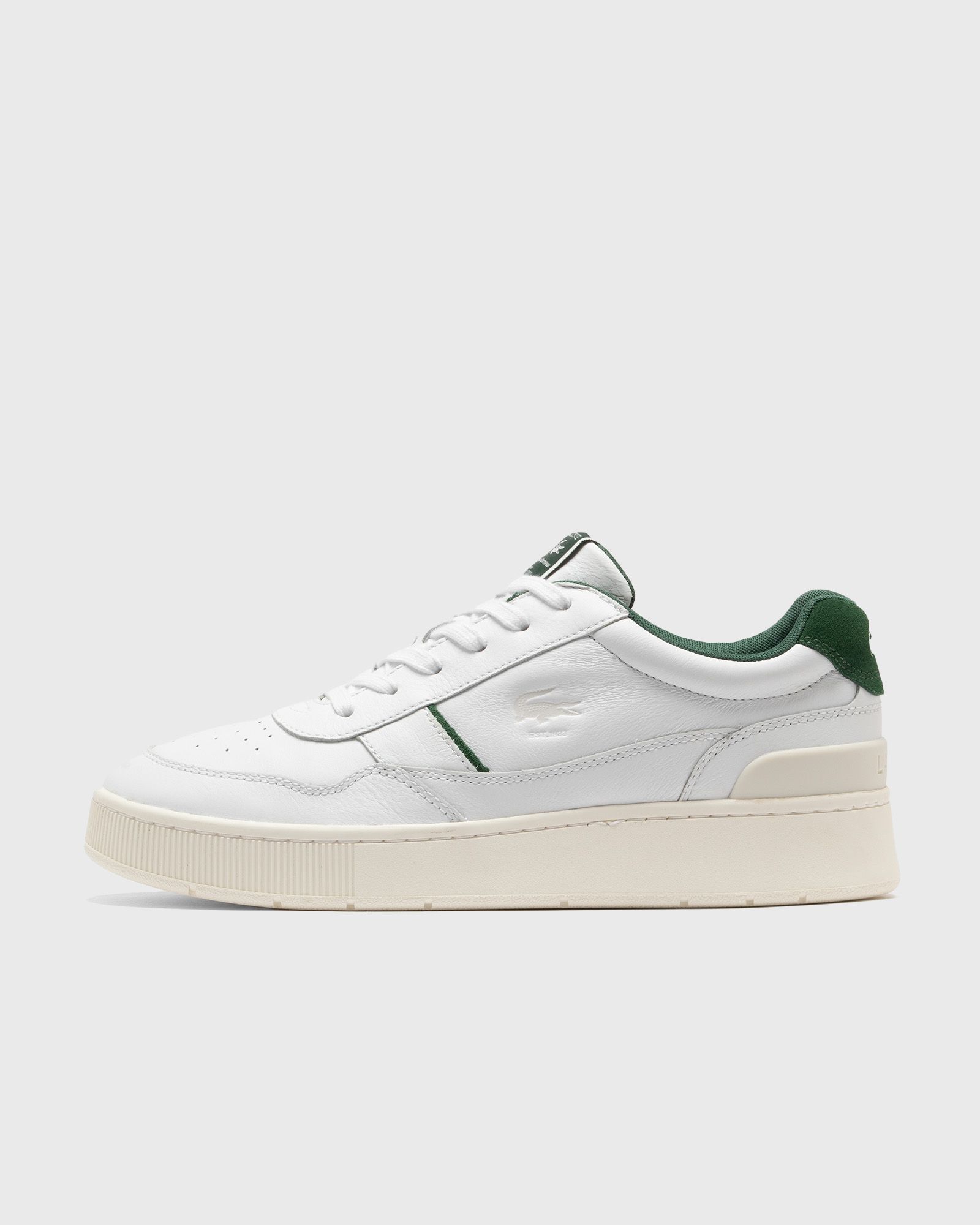 Lacoste ACECLIP PRM 124 1 SMA men Lowtop white in Größe:41 von Lacoste