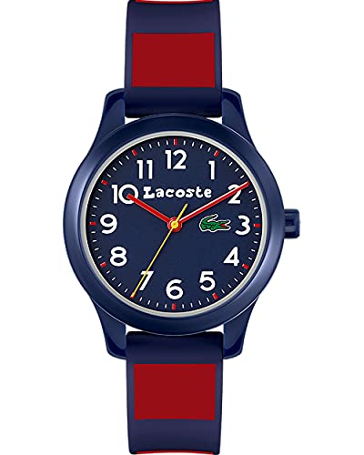 Lacoste Analog Quarzuhr für Kinder mit Blaues Silikonarmband - 2030035 von Lacoste