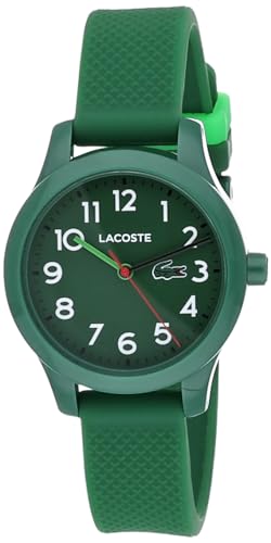 Lacoste Analog Quarzuhr für Kinder mit Grünes Silikonarmband - 2030001 von Lacoste