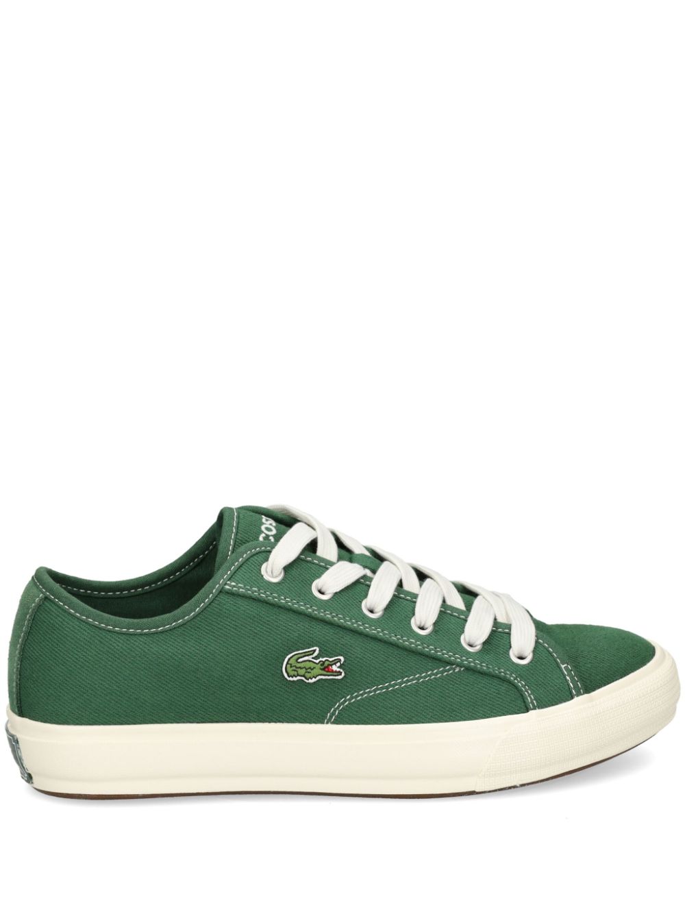 Lacoste Backcourt Sneakers mit Logo-Patch - Grün von Lacoste