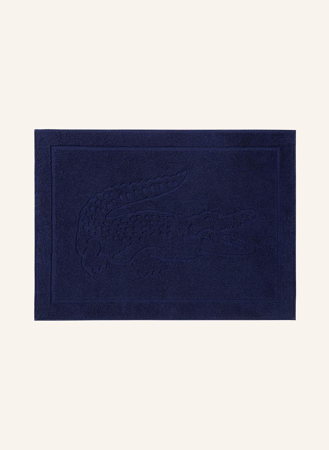 Lacoste Badematte Llacoste blau von Lacoste