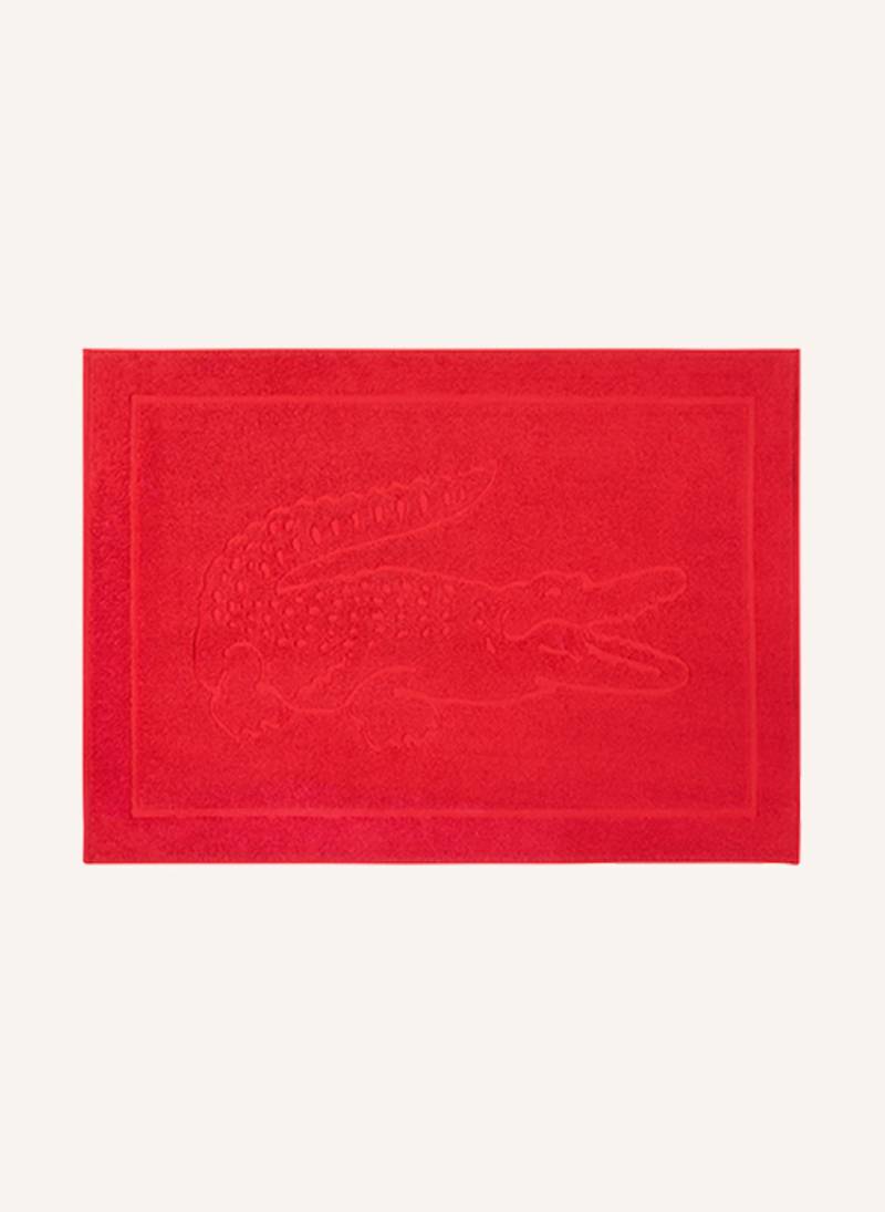 Lacoste Badematte Llacoste rot von Lacoste